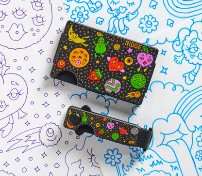 Ridge Wallet - Claire Morales - Space Fruit