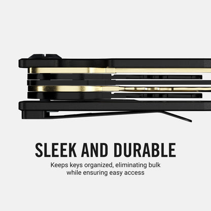 Ridge KeyCase - Kintsugi - Black