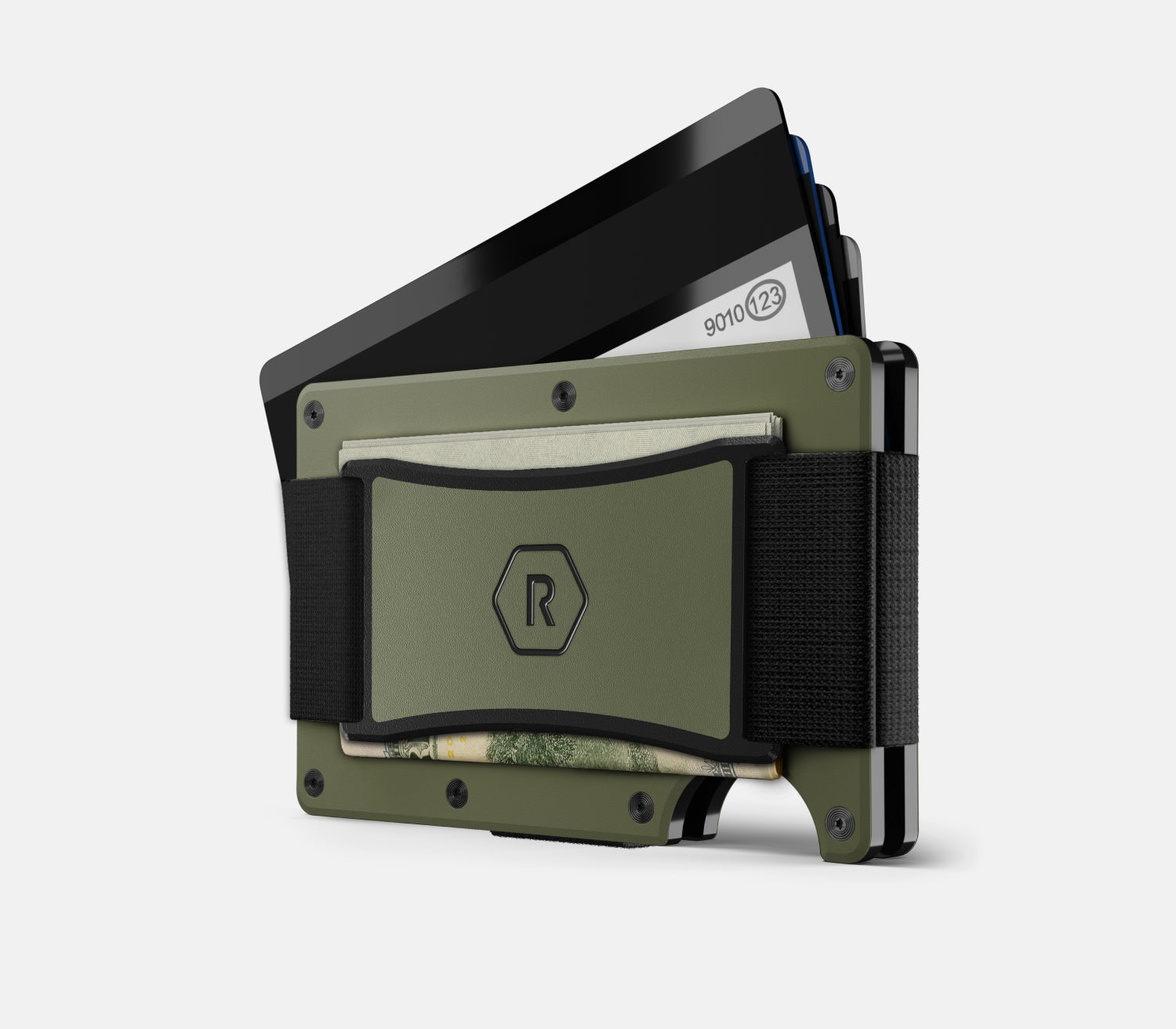 Ridge Wallet - Matte Olive