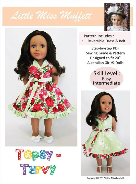 Topsy Turvy Pattern for Australian Girl Dolls
