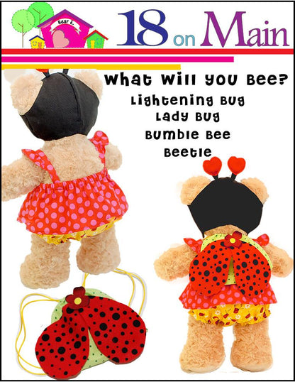 Bear E. Lovebug Pattern for Build-A-Bear Dolls