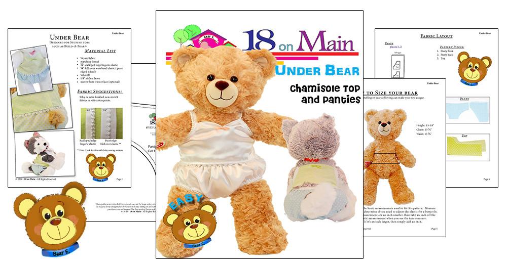 Under Bear Pattern for Build-A-Bear Dolls